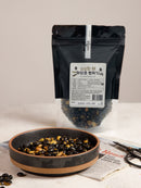 DESIGNNONGOO Black Soybean Puff Snack 300g – Korean Grain Puff, Light & Crispy K-Food Snack, Healthy Puffed Grain Treat