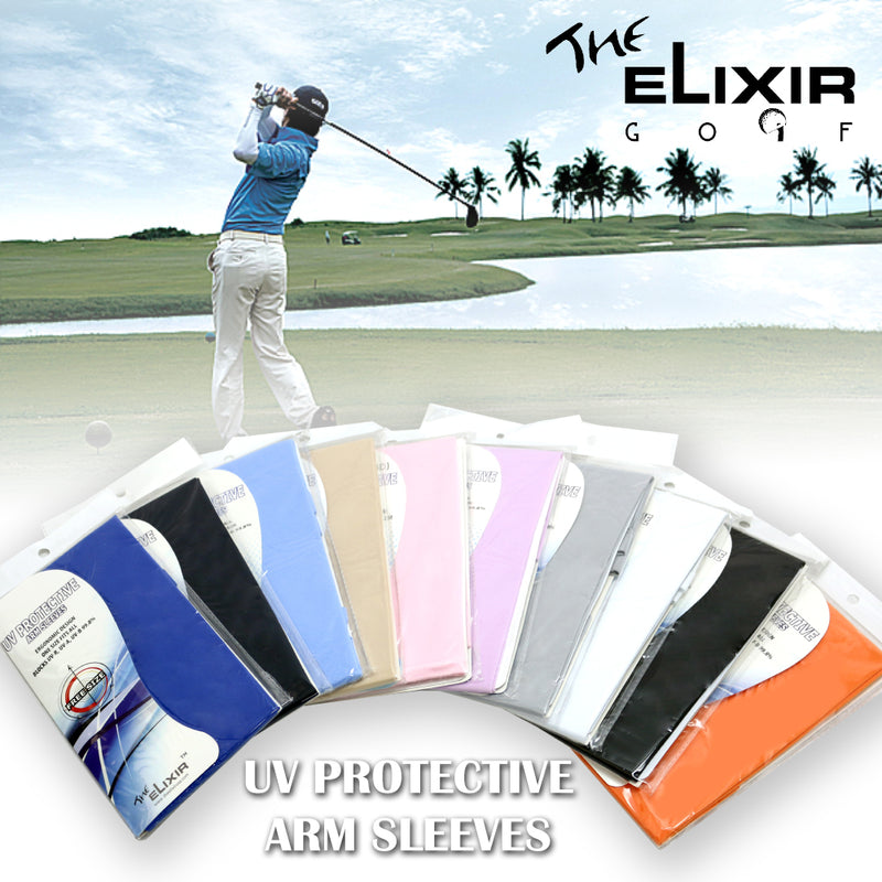 The Elixir Arm Sleeves UV Sun Protective Arm Compression Cover Warmer Cooler for All Outdoor Activities