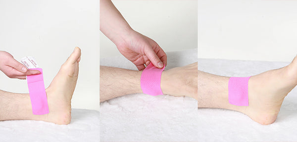 The Elixir Kinesiology Therapeutic Sports Tape Guide - Application Instruction (Ankle)