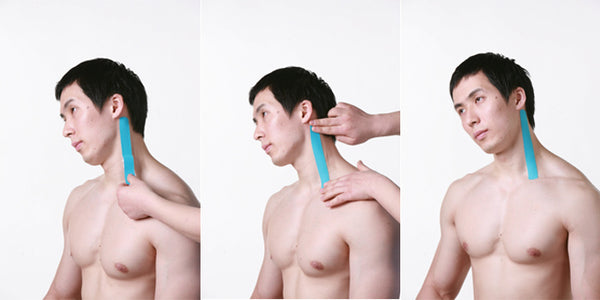 The Elixir Kinesiology Therapeutic Sports Tape Guide - Application Instruction (Head)