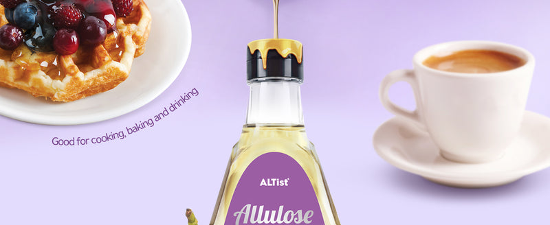 ALTist Allulose Syrup Sweetener – Zero Calorie Liquid Sugar Alternative, Keto, Vegan, Non-GMO, Plant-Based | 1:1 Sugar Replacement, No Net Carbs, Zero Fat, 17.7 fl oz x 2 Bottle