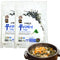 Pack of 2, Korean Bibimbap Veggies Dried Vegetables Mix Korean Food, Assorted Korean Traditional Namulbap Pantry Herbs, Radish Leaves, Aster Scaber, Thistle Gondeurae, Chwinamul, Mustard Greens