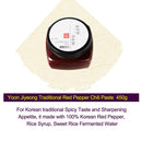 Korean Traditional 100% All Natural Fermented Soybean Paste 450g (Doenjang), Red Pepper Chilli Paste 450g (Gochujang), Soy Sauce 500ml (Ganjang) Set, Non-GMO, Gluten-Free