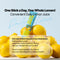 NEWTREE 100% Organic Lemon Juice Stick, NFC Freshly Squeezed Whole Lemon, Not from Concentrate, Water Enhancer & Healthy Hydration, No Gugar, Additives (20g x 28 sticks)