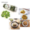 Gurye Uncle 100% Korea Natural Dehydrated Vegetable Flakes Cut & Sifted in Reclosable Bottle for Ramen Topping