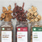 Tomnada Korean Superfood Trio Herbal Tea Set - Dried Cut Jerusalem Artichoke, Red Beet, Bitter Melon for Diabetic Tea, Blood Glucose, Digestive Issues, Detox - Natural, Decaf, No Additives