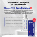 N’careTEC Drop SolutionD Nail & Toenail Care Serum for Thick or Brittle Nails, Hydrating Cuticle Conditioning Drops to Soothe, Support Nail Appearance, and Promote Healthy-Looking Nail Growth