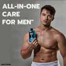 MAXTARK All-in-One Body Wash for Men – Hair, Face & Body Shower Gel with Menthol & Tea Tree for Odor Elimination, Invigorating Cooling Formula, Deep Cleansing, Energizing Bergamot Lemon Scent