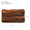 TREE FORK Hand Carved Soild Weru Wood Cutting Board One Piece No Glue FSC-Certified Wooden Cutting Board Block Reversible Double Size Butcher Block, Charcuterie Serving Board, Cheese Board