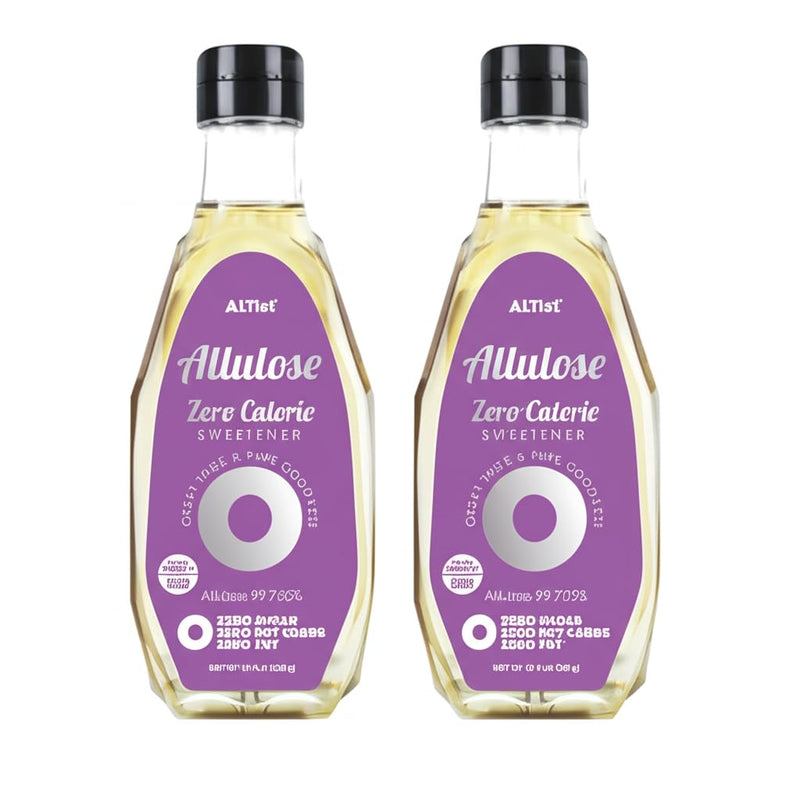ALTist Allulose Syrup Sweetener – Zero Calorie Liquid Sugar Alternative, Keto, Vegan, Non-GMO, Plant-Based | 1:1 Sugar Replacement, No Net Carbs, Zero Fat, 17.7 fl oz x 2 Bottle