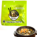 Korean Bibimbap Veggies Dried Vegetables Mix Korean Food, Assorted Korean Traditional Namulbap with Rich Flavor, Dried Topping Vegetables for Rice Cooking, Korean Food Rice Receipes