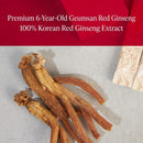 RealGin 6-Year Korean Red Ginseng Extract Liquid Stick, 15ml x 30 Packs