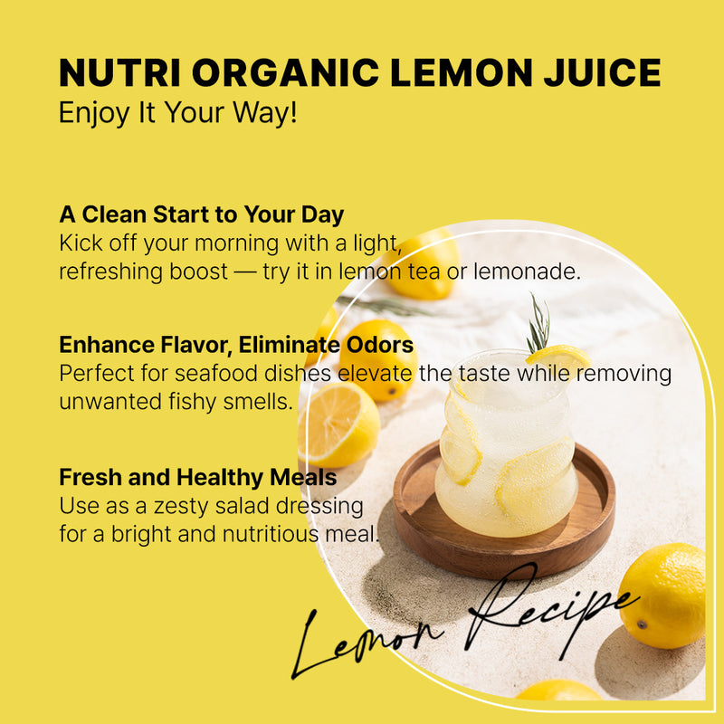 NEWTREE 100% Organic Lemon Juice Stick, NFC Freshly Squeezed Whole Lemon, Not from Concentrate, Water Enhancer & Healthy Hydration, No Gugar, Additives (20g x 28 sticks)