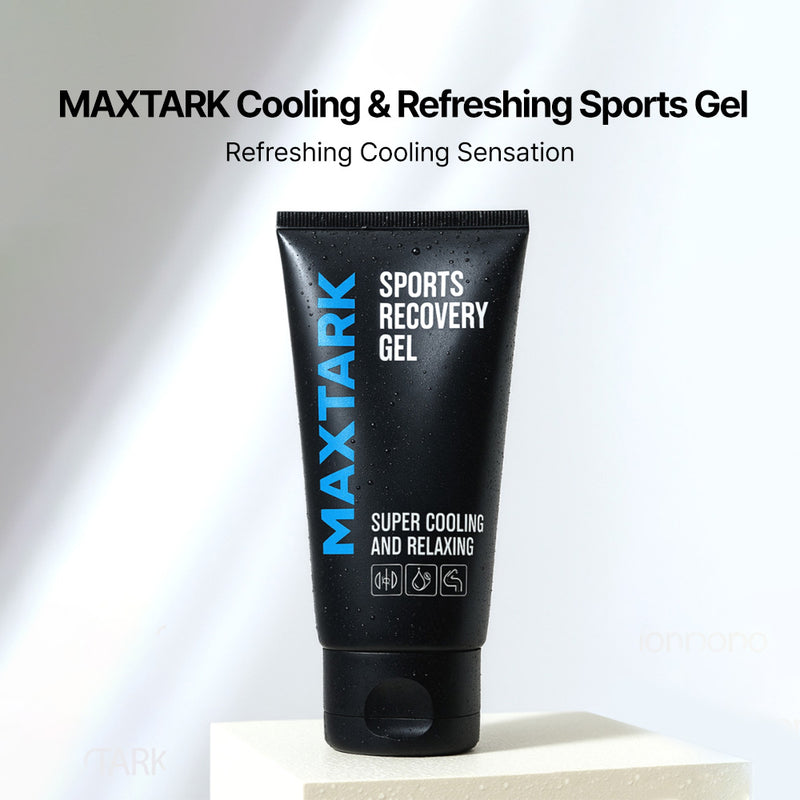 MAXTARK Sports Recovery Gel – Cooling & Soothing Muscle Lotion for Post-Training Refreshment, Relaxing Plant-Based Cooling Gel with Natural Herbal Blend for Active Lifestyles