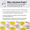 BT21 Hoo Mouthwash Single Size Mouthwash Fresh Breath on The go. Alcohol Free Liquid Travel Portable Oral Care, Airline Friendly, for Work Spas Smokers, 8 Cups/Set x 4 Set, BTS Autograph