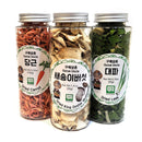 Gurye Uncle 100% Korea Natural Dehydrated Vegetable Flakes Cut & Sifted in Reclosable Bottle for Ramen Topping