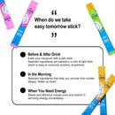 Easy Tomorrow Jelly Stick Before & After Drink, Morning Relief, Feel Fresher & Better Energy, Wake Up Clear (Mango Flavor, 10 Sticks)