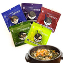 Korean Bibimbap Veggies Dried Vegetables Mix Korean Food, Assorted Korean Traditional Namulbap with Rich Flavor, Dried Topping Vegetables for Rice Cooking, Korean Food Rice Receipes