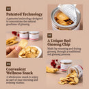 RealGin Korean Red Ginseng Chips, Crunchy Sugar-Free Snack, 15g