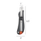 DORCO Professional Quality Utility Box Cutter Knife S601 - Solid Screw-Lock Safety System Wheel Type, Large Design, Retractable, Built-In Snap-Off Tool, Replaceable Carbon Steel Blade - 18mm
