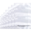 The Elixir Deco 100 Count Suffocation Warning Clear Reclosable Poly Bag, Meets USDA FDA Standards, Various Size