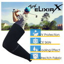 The Elixir X Arm Sleeves UV Cooling Sleeves Arm Cover UV Sun Protection Compression Arm Sleeves (1 SLEEVE)