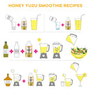 Tomnada Korean Fresh Honey Citron Tea, Citrus Yuza Tea with Honey, Yuzu Marmalade, Yuzu Sauce for Salad, Citron Spread, Honey Citron Jam, Honey Citron Smoothie, 37.27 oz (1kg)