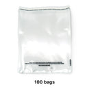 100/200/1000 CT 9" x 12" Clear Self Seal OPP Cellophane Bag Sealing Cello Pouch - For Goodie Bags, Treats, Gifts, Party Favors, Bakery Goods - (1.5 Mil) Suffocation Warning Resealable Reclosable Bags