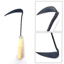 Pack of 2, Handmade Korean Hand Plow Hoe Ho-mi Easy Digger Gardening Tool Set