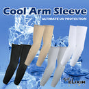The Elixir Golf UV Protection Arm Sleeves for Cycling, Golf, Tennis, Hiking and Outdoor Activities