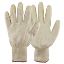 White Latex Dipped Nitrile Coated Work Gloves Safety Working Gloves, Made in Korea