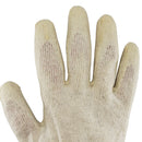 White Latex Dipped Nitrile Coated Work Gloves Safety Working Gloves, Made in Korea