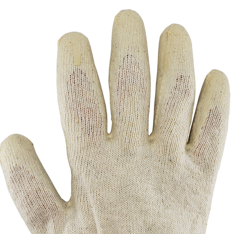 White Latex Dipped Nitrile Coated Work Gloves Safety Working Gloves, Made in Korea