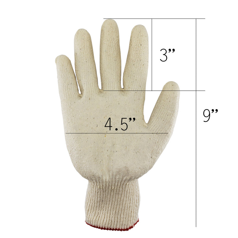 White Latex Dipped Nitrile Coated Work Gloves Safety Working Gloves, Made in Korea