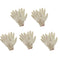 White Latex Dipped Nitrile Coated Work Gloves Safety Working Gloves, Made in Korea