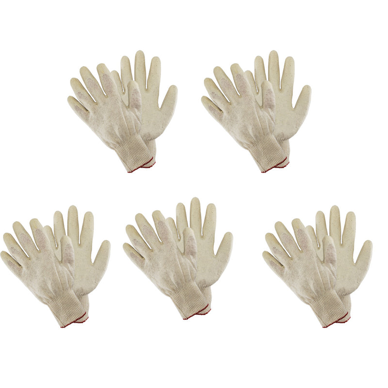 White Latex Dipped Nitrile Coated Work Gloves Safety Working Gloves, Made in Korea