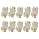 White Latex Dipped Nitrile Coated Work Gloves Safety Working Gloves, Made in Korea
