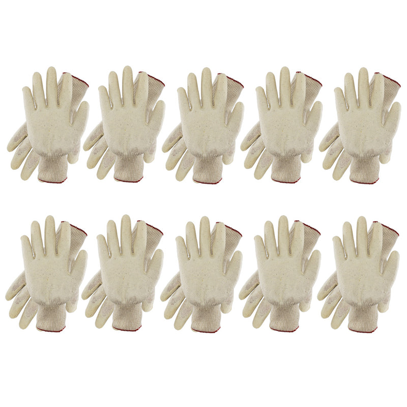 White Latex Dipped Nitrile Coated Work Gloves Safety Working Gloves, Made in Korea