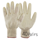 White Latex Dipped Nitrile Coated Work Gloves Safety Working Gloves, Made in Korea