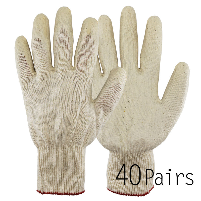 White Latex Dipped Nitrile Coated Work Gloves Safety Working Gloves, Made in Korea