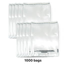 100/200/1000 CT 9" x 12" Clear Self Seal OPP Cellophane Bag Sealing Cello Pouch - For Goodie Bags, Treats, Gifts, Party Favors, Bakery Goods - (1.5 Mil) Suffocation Warning Resealable Reclosable Bags