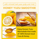 Tomnada Korean Fresh Honey Citron Tea, Citrus Yuza Tea with Honey, Yuzu Marmalade, Yuzu Sauce for Salad, Citron Spread, Honey Citron Jam, Honey Citron Smoothie, 37.27 oz (1kg)